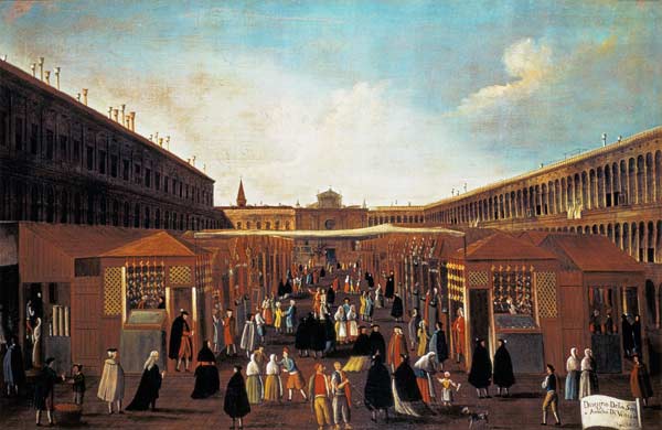 The Antique Fair of Sensa, Venice from Gabriele Bella