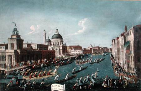 The Women's Regatta on the Grand Canal, Venice from Gabriele Bella