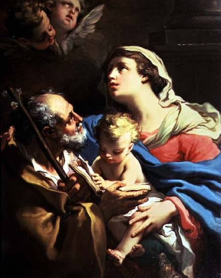 The Holy Family from Gaetano Gandolfi