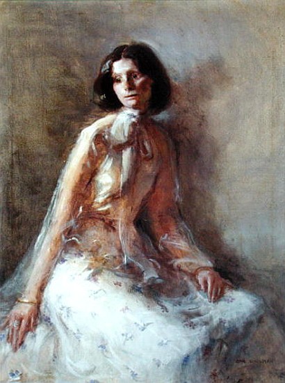 Portrait of Pam (oil on canvas)  from Gail  Schulman