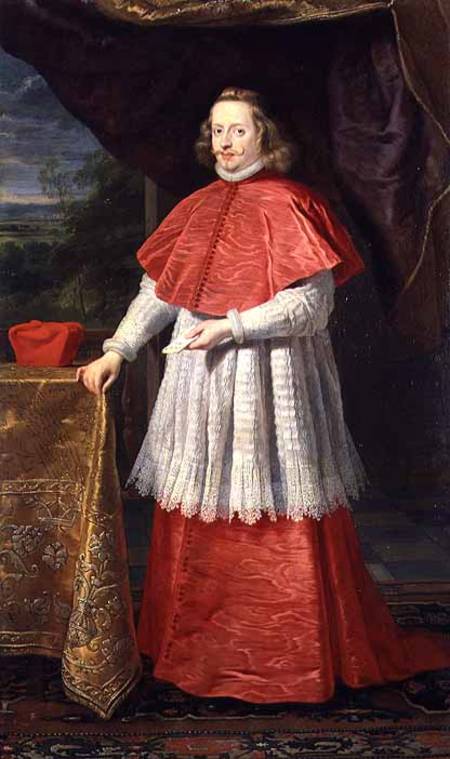The Infante D. Ferdinand of Austria, dressed as a Cardinal from Gaspard de Crayer