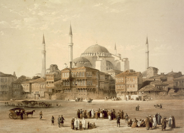 Constantinople, Hagia Sophia, G.Fossati from Gaspard Fossati