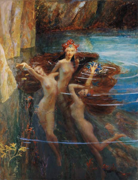 Water Nymphs from Gaston Bussiere