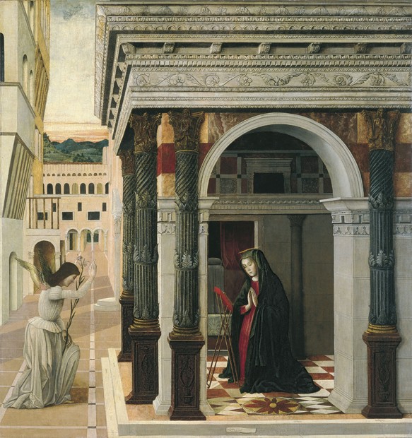 The Annunciation from Gentile Bellini