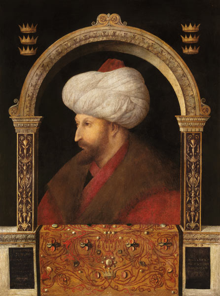 The Sultan Mehmet II (1432-81) from Gentile Bellini