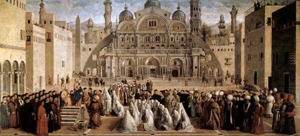 Predigt des hl. Markus in Alexandrien (Ausschnitt) from Gentile Bellini