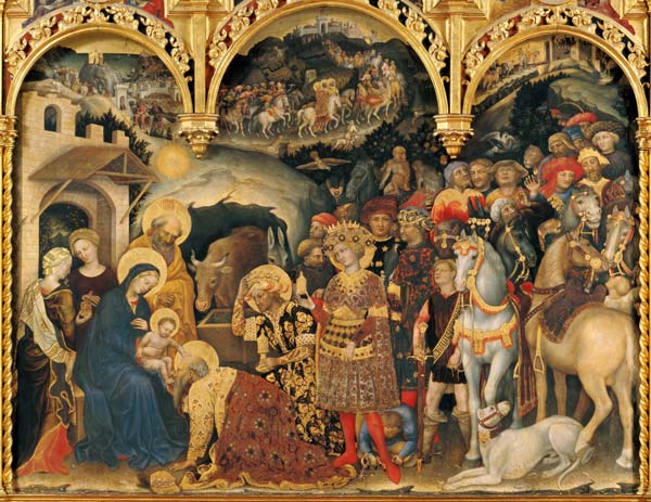 The Adoration of the Magi from Gentile da Fabriano
