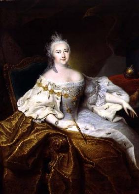 Portrait of the Empress Elizabeth Petrovna