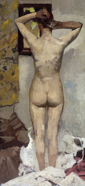 Standing Nude from Georg Hendrik Breitner