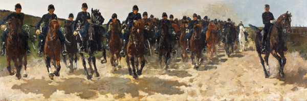 Cavalry from Georg Hendrik Breitner