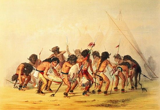 Buffalo Dance, c.1832 from George Catlin
