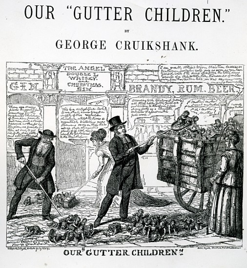 Our Gutter Children from George Cruikshank