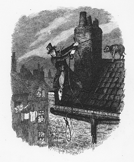 The last chance, from ''The Adventures of Oliver Twist'' Charles Dickens (1812-70) 1838 from George Cruikshank
