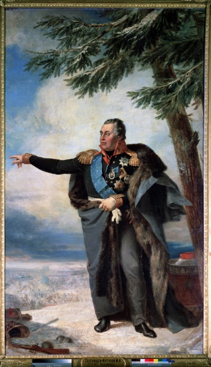 Portrait of Field Marshal Prince Mikhail Kutuzov (1745-1813) from George Dawe