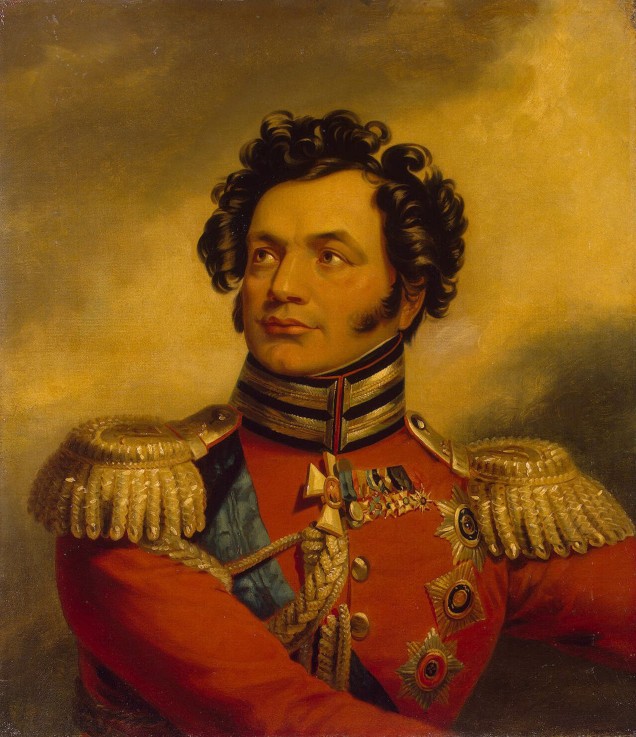 Portrait of the General Fyodor Petrovich Uvarov (1773-1824) from George Dawe