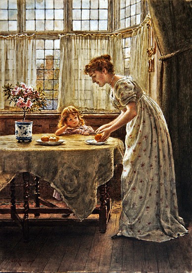 Afternoon Treat from George Goodwin Kilburne