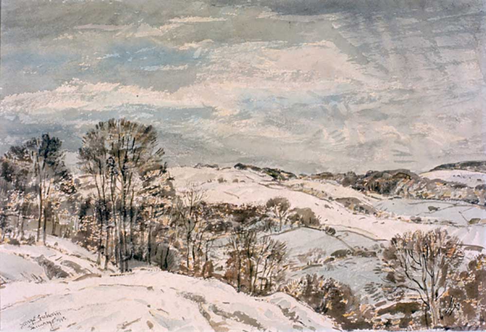 Winter in Wensleydale from George Graham