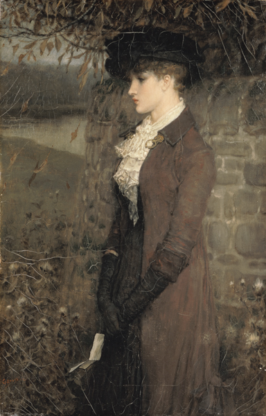 Falling Leaves. from George Henry Boughton