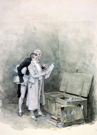 The Deed Chest from George Henry Boughton