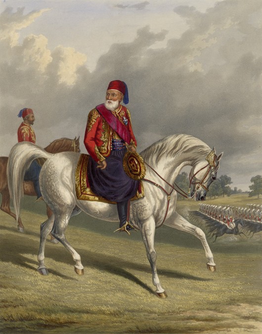 Ibrahim Pasha of Egypt (1789-1848) from George Henry Laporte