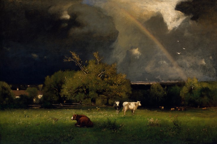 Rainbow from George Inness