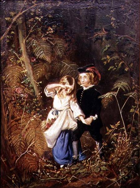 Babes in the Wood or Lost Children from George John Pinwell