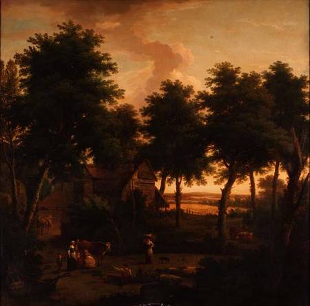 Landscape with Figures from George Lambert