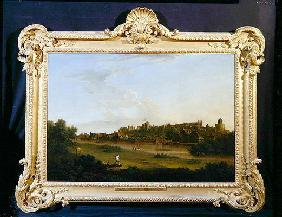 Windsor Castle (oil on canvas)