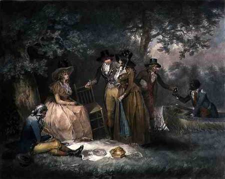The Anglers' Repast, engraved by William Ward (1766-1826), pub. by J.R. Smith from George Morland