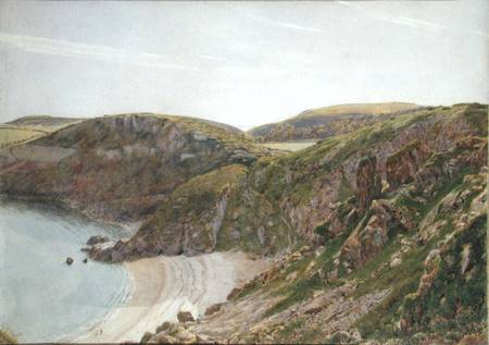 Anstey's Cove, South Devon  on from George Price Boyce