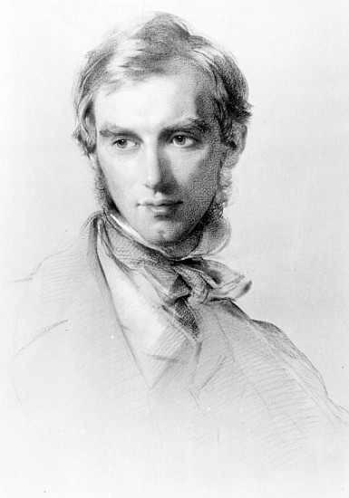 Joseph Dalton Hooker, c.1851 (charcoal and chalk on paper) from George Richmond