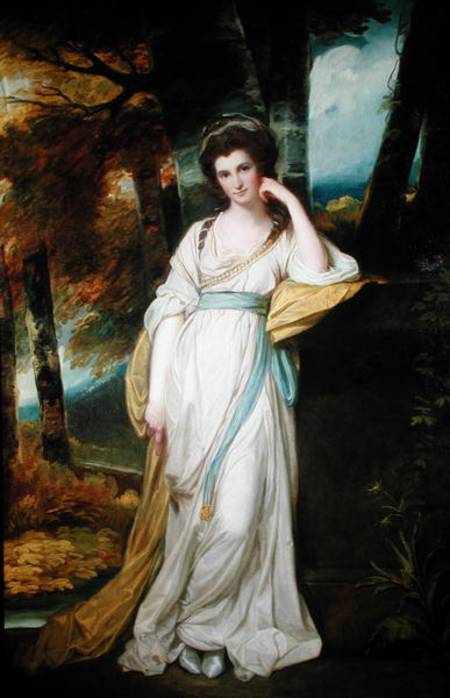 Portrait of Mrs. Henry Maxwell from George Romney