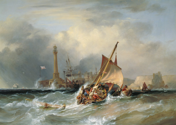Lugger Entering Margate from George the Elder Chambers