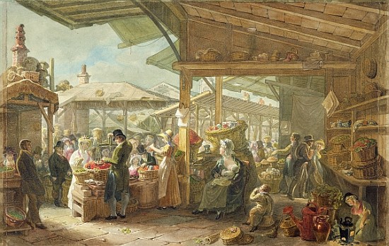 Old Covent Garden Market from George the Elder Scharf