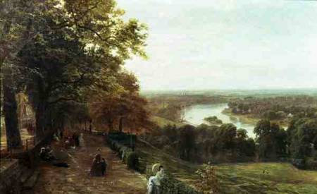 Richmond Hill, London from George Vicat Cole