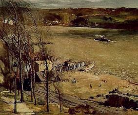 Am Hudson-River from George Wesley Bellows