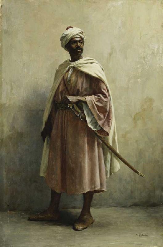 Ein Marokkanischer Krieger from Georges Bretegnier