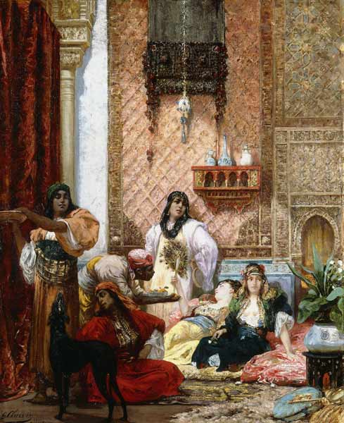 Die Lieblingsdamen des Sultans from Georges Clairin
