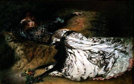 Sarah Bernhardt (1844-1923) from Georges Clairin