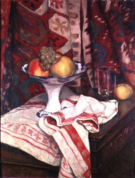 Still Life with Bowl of Fruit from Georges Daniel de Monfreid