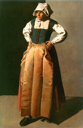 Eine alte Frau from Georges de La Tour