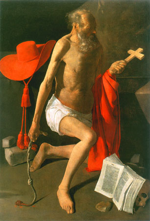 Der heilige Jerome from Georges de La Tour