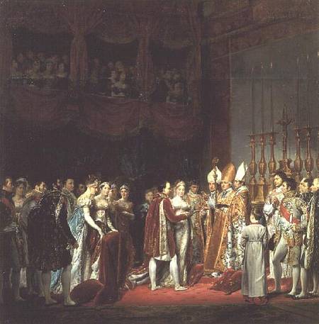 The Marriage of Napoleon I (1769-1821) and Marie Louise (1791-1847) Archduchess of Austria, 2nd Apri from Georges Rouget