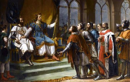 Saint Louis médiateur entre le roi d'Angleterre et ses barons, 23 janvier 1264