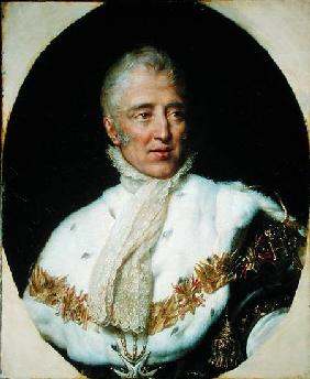 Portrait of Charles X (1757-1836) King of France