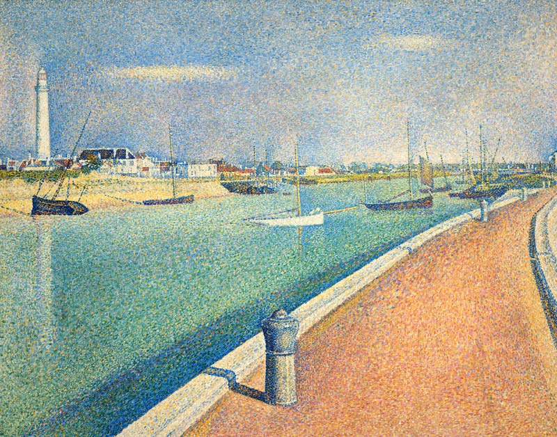 Le chenal des Gravelines, Petit-Fort-Philippe from Georges Seurat