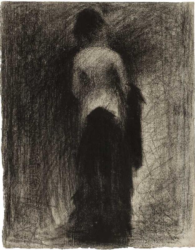 Der Spaziergang (La promenade) from Georges Seurat