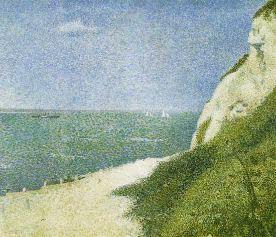 Der Strand Le Bas Butin in Honfleur from Georges Seurat