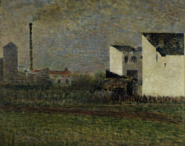 G.Seurat, The Suburb / 1882 from Georges Seurat