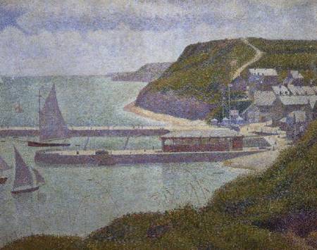 Harbour at Port-en-Bessin at High Tide from Georges Seurat